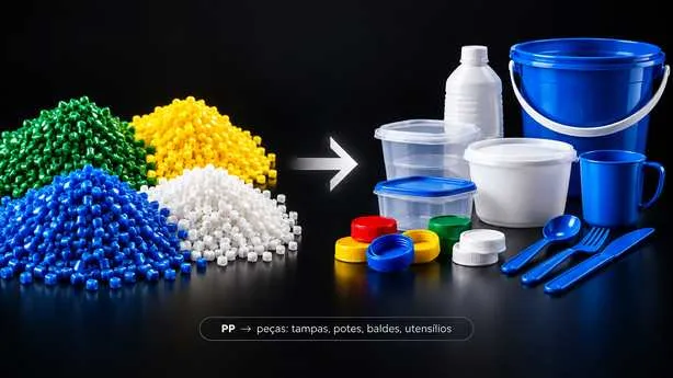 Imagem ilustrativa de Polipropileno reciclado valor